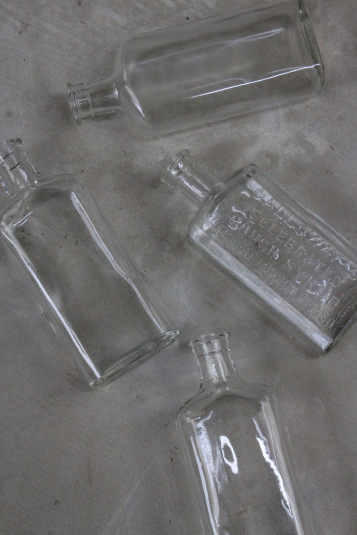 Vintage Glass Bottles - Kernow Furniture