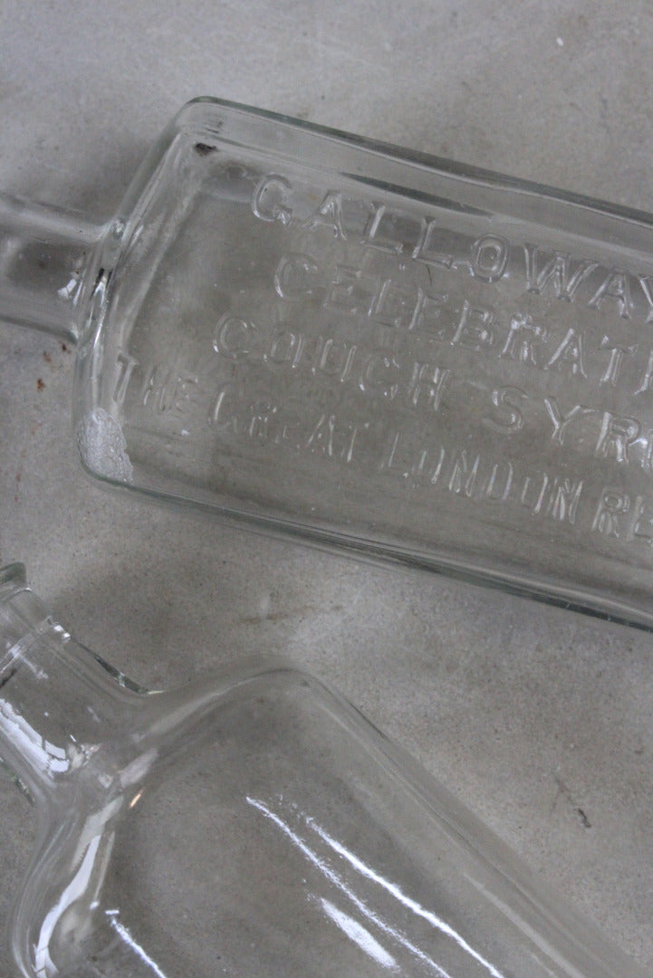 Vintage Glass Bottles - Kernow Furniture