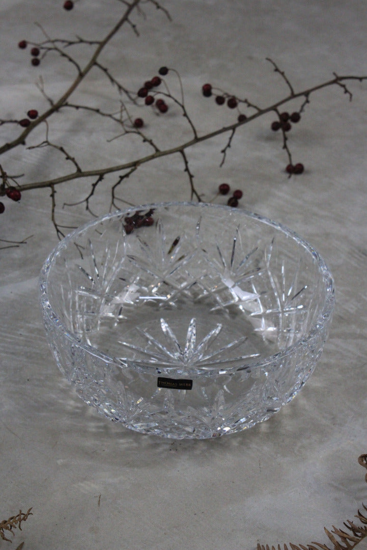 Thomas Webb Crystal Bowl - Kernow Furniture