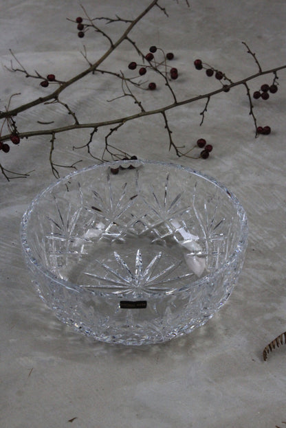 Thomas Webb Crystal Bowl - Kernow Furniture