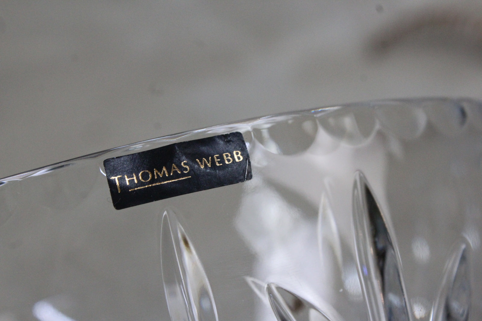 Thomas Webb Crystal Bowl - Kernow Furniture