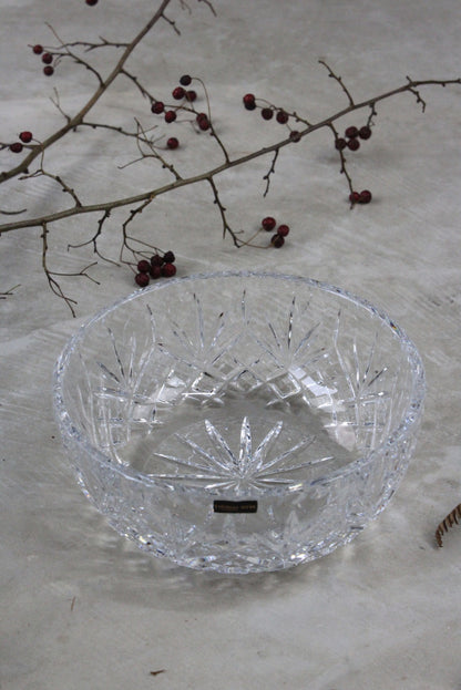 Thomas Webb Crystal Bowl - Kernow Furniture