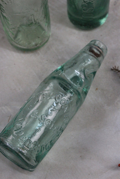 Vintage Glass Codd Bottle - Kernow Furniture