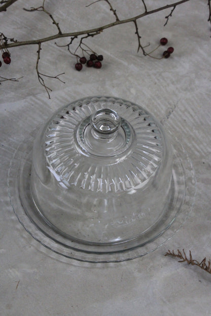 Arcoroc Glass Cheese Dome - Kernow Furniture