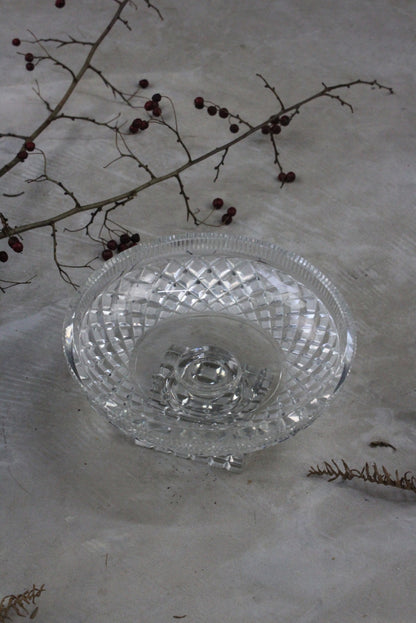 Cut Glass Tazza - Kernow Furniture