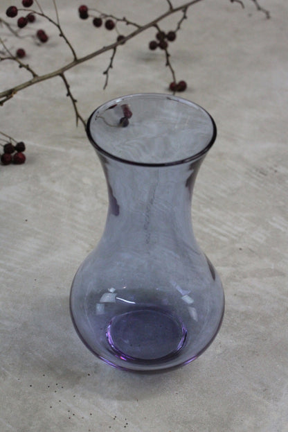 Lilac Glass Vase - Kernow Furniture