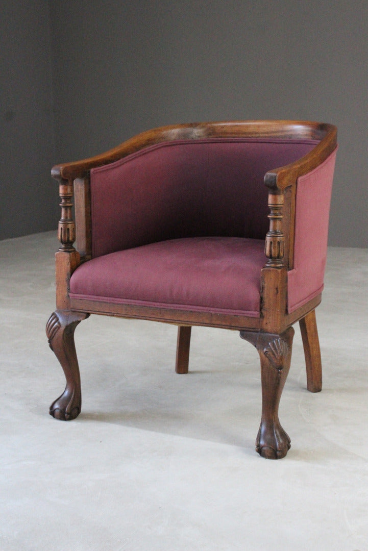 Single Upholstered Tub Chair - Kernow Furniture