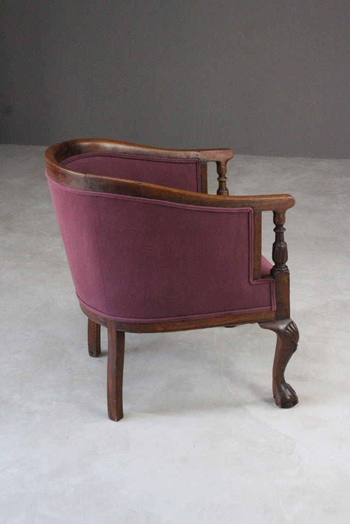 Single Upholstered Tub Chair - Kernow Furniture