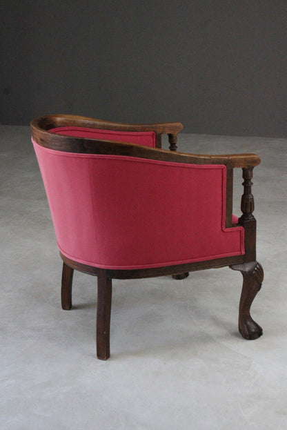 Single Upholstered Tub Chair - Kernow Furniture