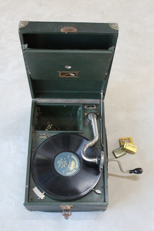 HMV Gramophone - Kernow Furniture
