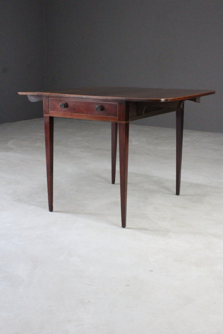 Mahogany Drop Leaf Table - Kernow Furniture