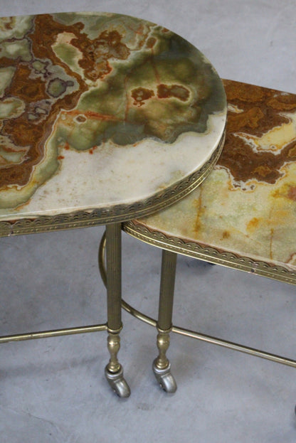 Retro Onyx Nest Tables - Kernow Furniture