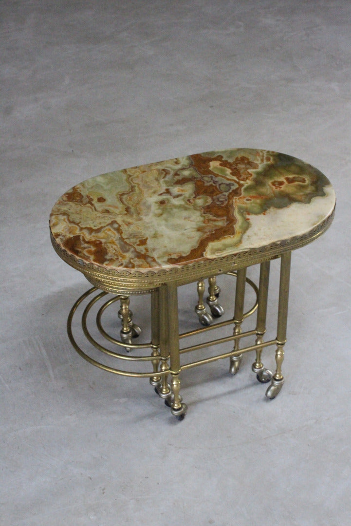 Retro Onyx Nest Tables - Kernow Furniture