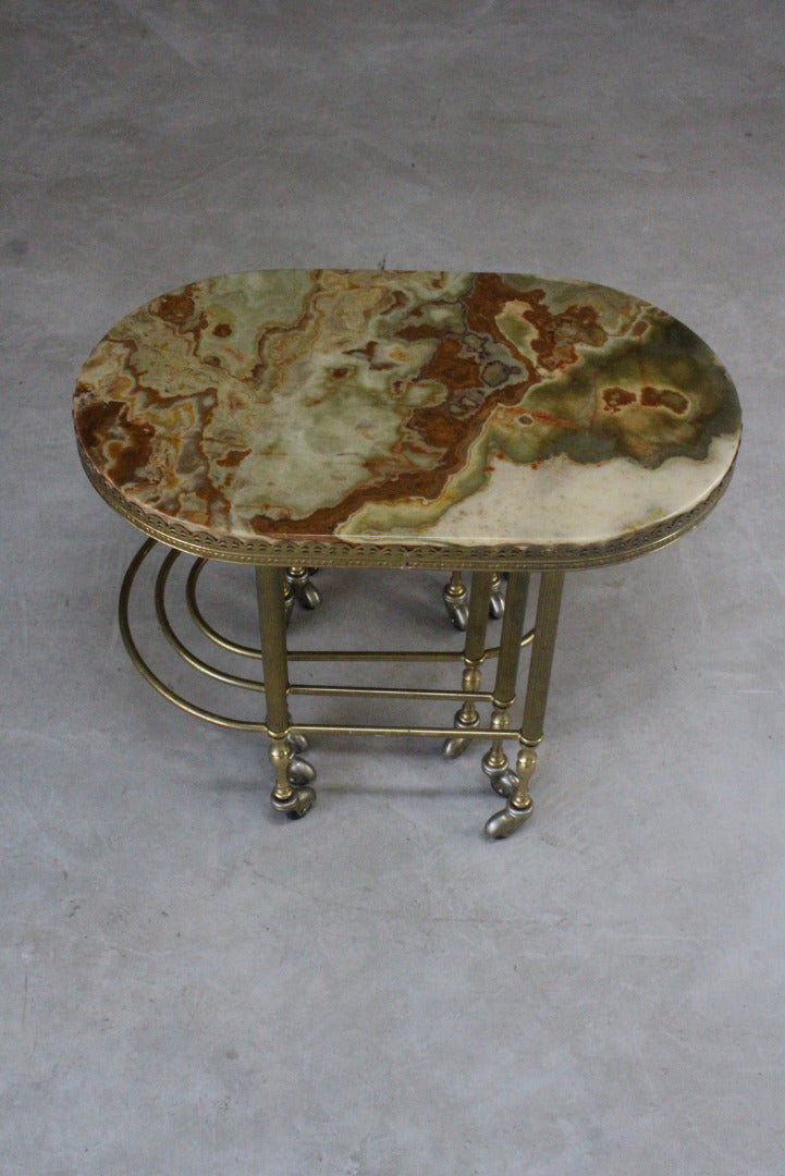 Retro Onyx Nest Tables - Kernow Furniture