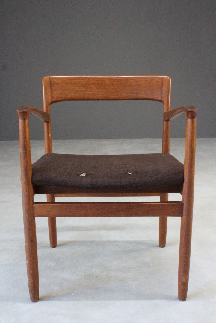 Single Teak Danish Carver Chair - Kernow Furniture