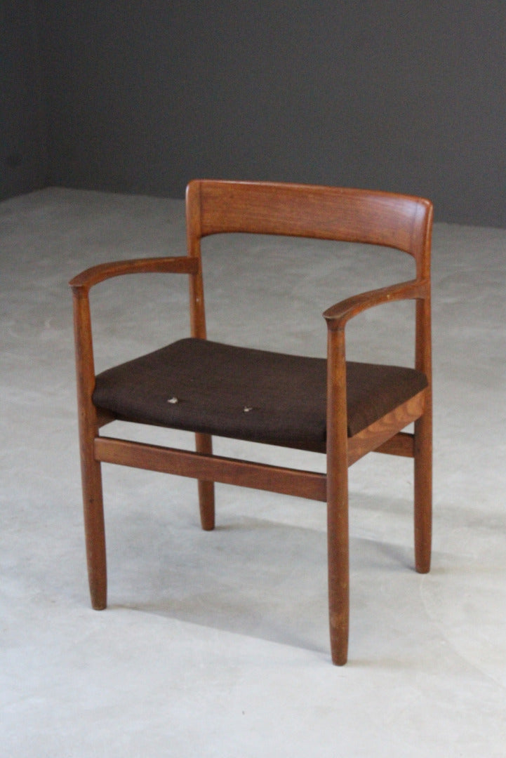 Single Teak Danish Carver Chair - Kernow Furniture