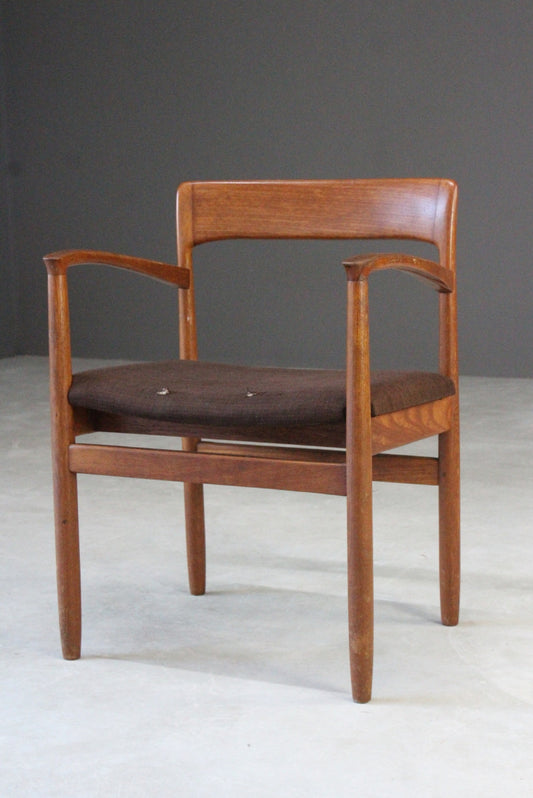 Single Teak Danish Carver Chair - Kernow Furniture