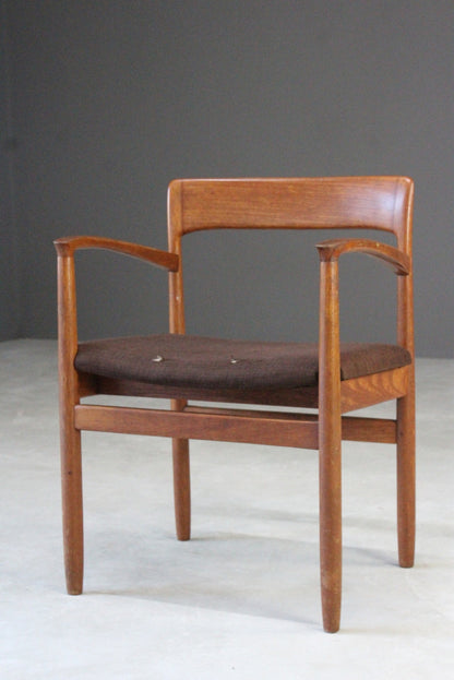 Single Teak Danish Carver Chair - Kernow Furniture