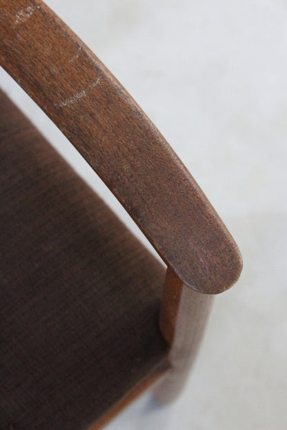 Single Teak Danish Carver Chair - Kernow Furniture