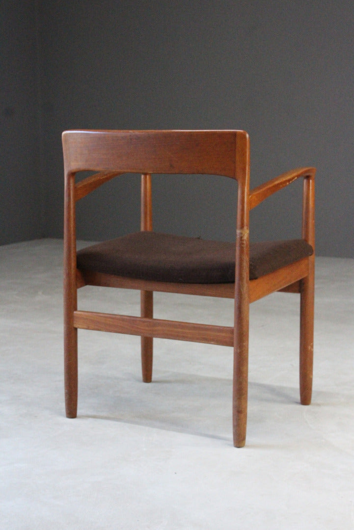 Single Teak Danish Carver Chair - Kernow Furniture