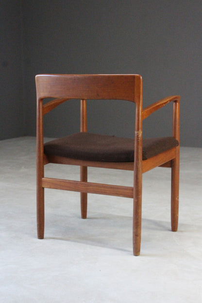 Single Teak Danish Carver Chair - Kernow Furniture