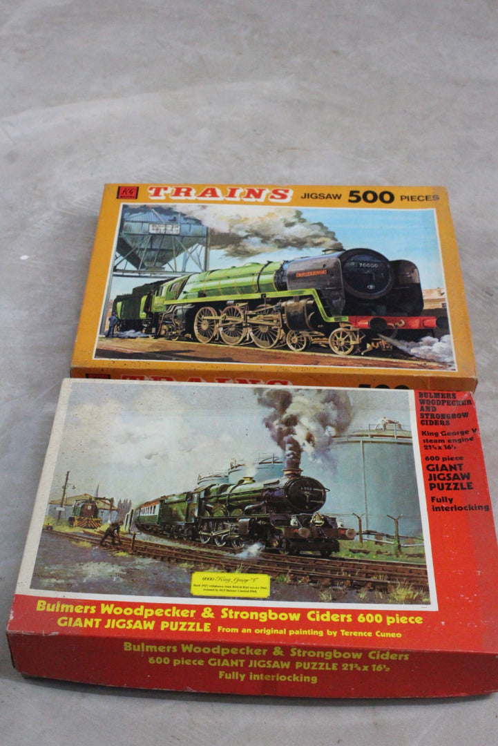 Pair Vintage Puzzles - Kernow Furniture