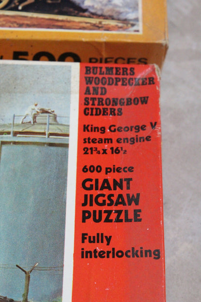 Pair Vintage Puzzles - Kernow Furniture