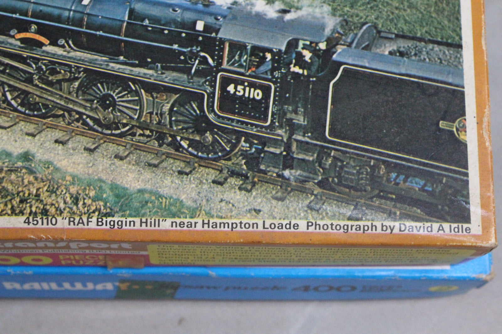 Pair Vintage Train Puzzles - Kernow Furniture