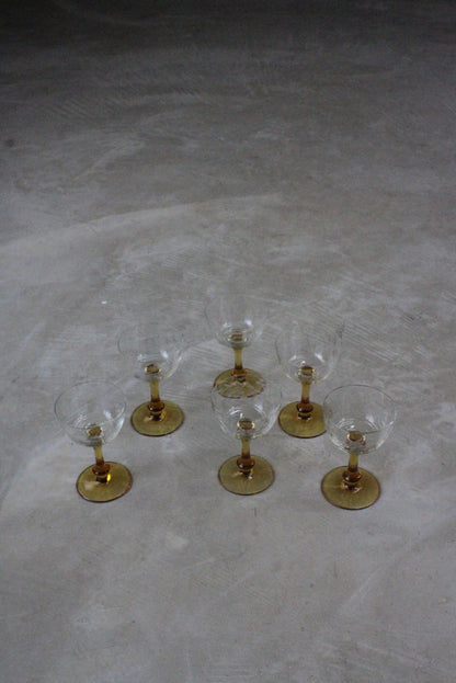 6 Licqueur Glasses - Kernow Furniture