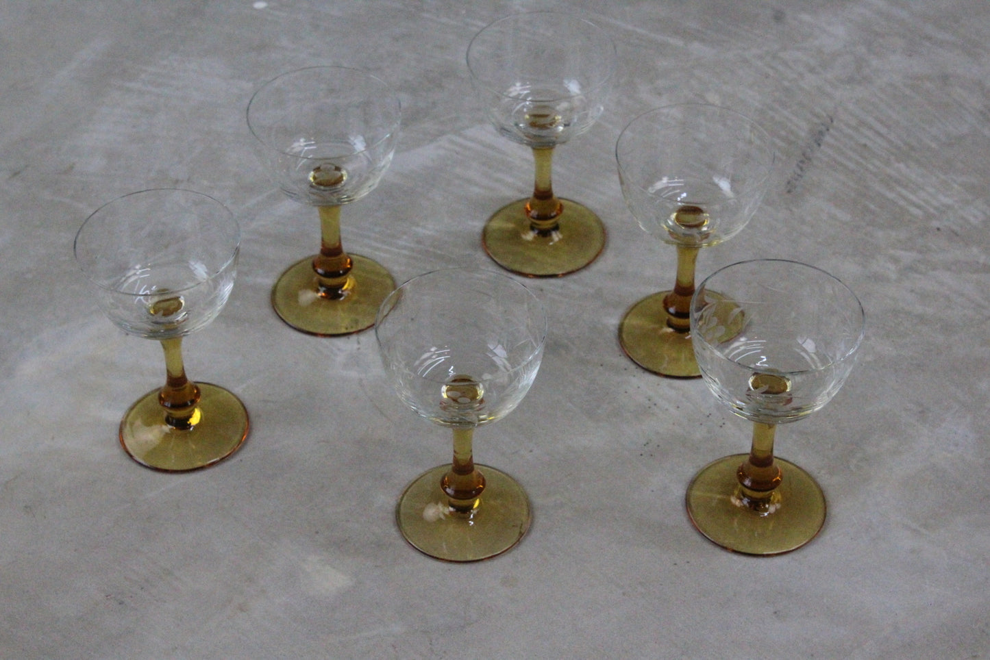 6 Licqueur Glasses - Kernow Furniture