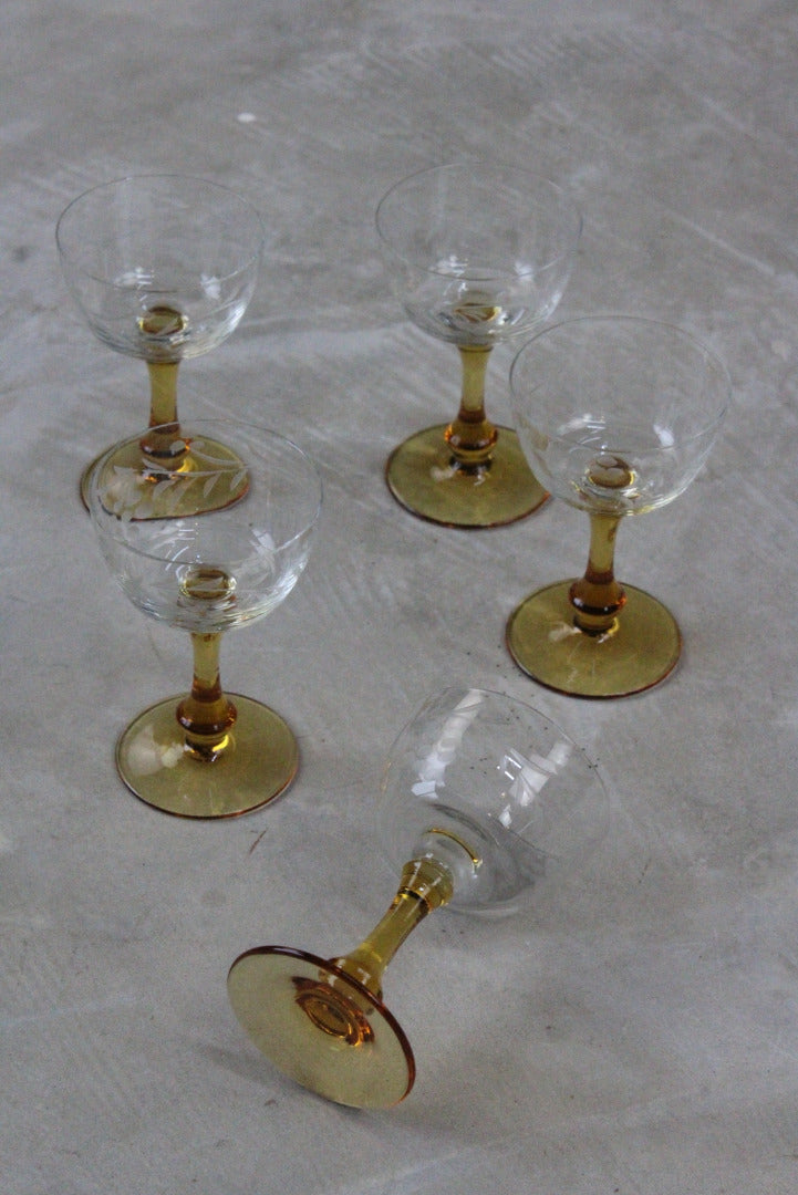 6 Licqueur Glasses - Kernow Furniture