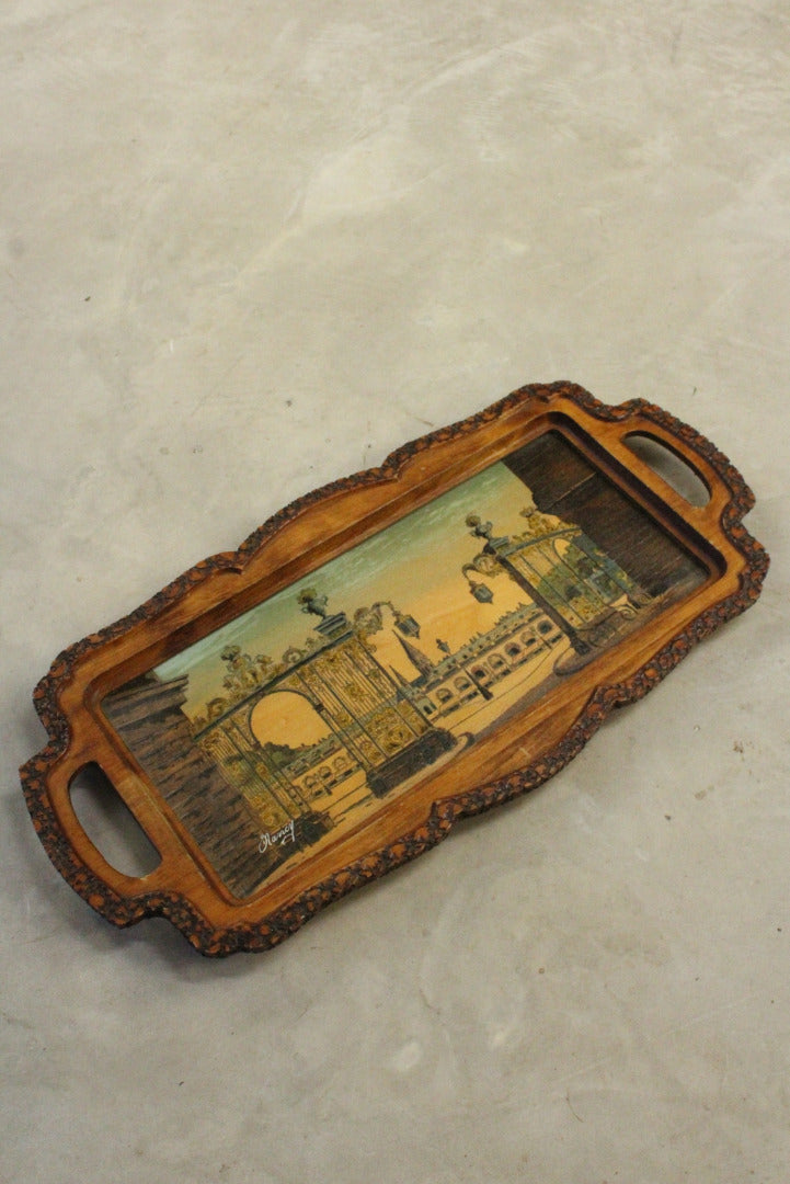 French Souvenir Wooden Tray - Kernow Furniture