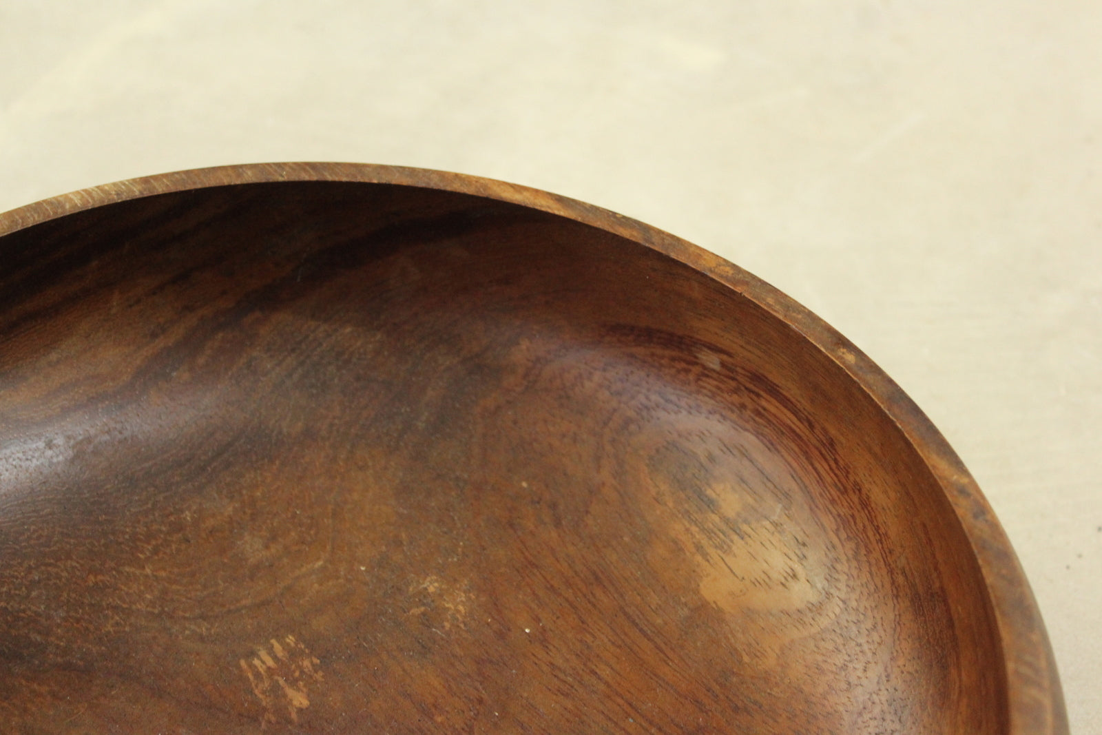 Solid Teak Fruit Bowl - Kernow Furniture