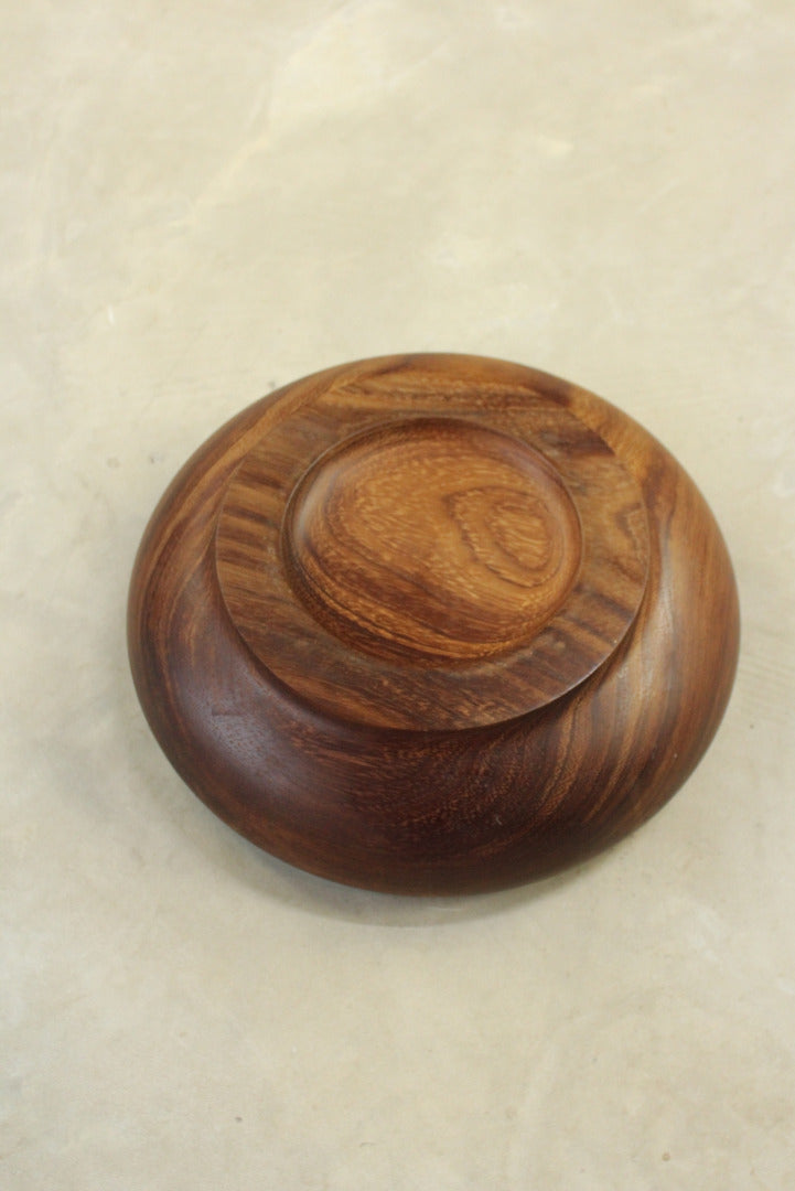 Solid Teak Fruit Bowl - Kernow Furniture