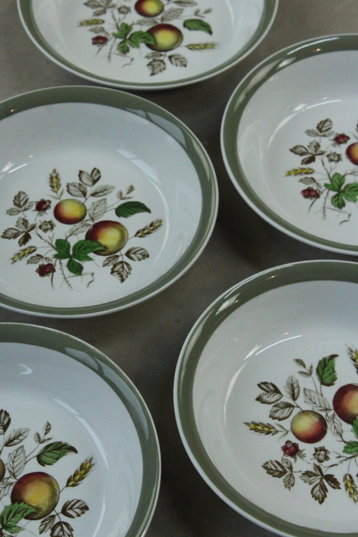 5 Alfred Meakin Hereford Bowls - Kernow Furniture