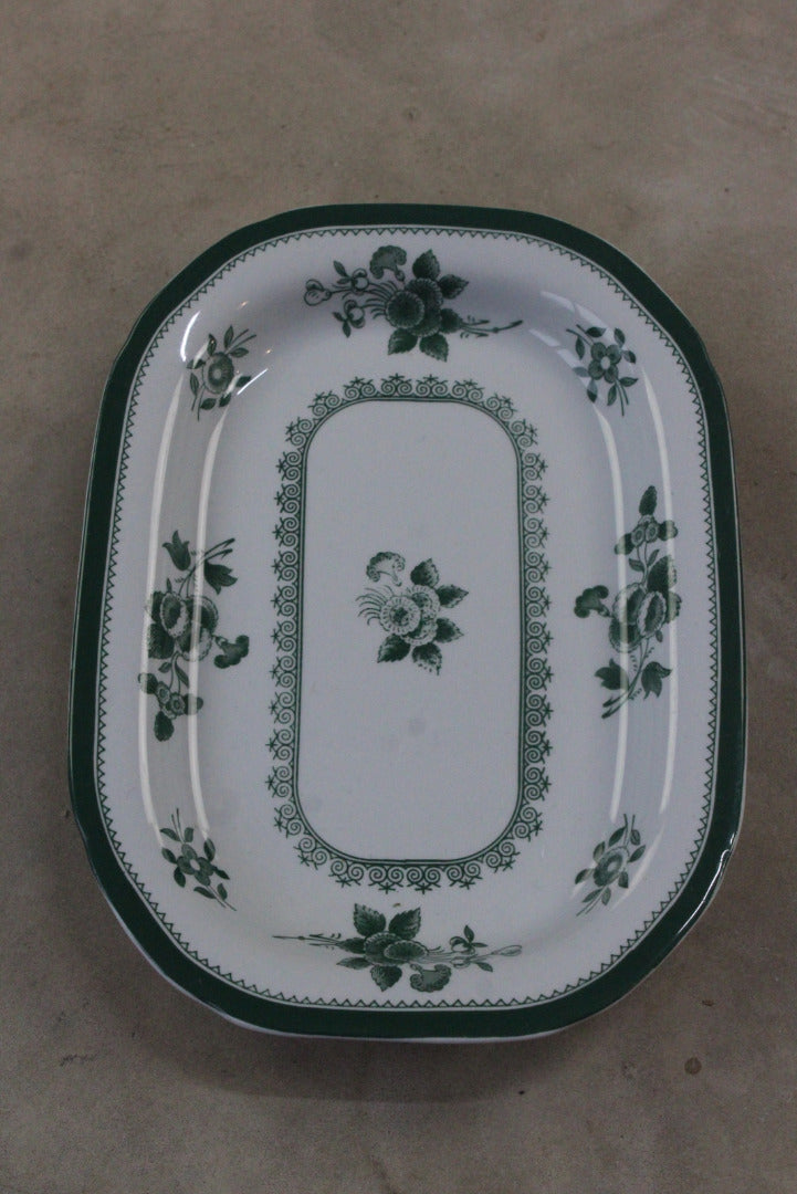 Spode Green Gloucester Dish - Kernow Furniture