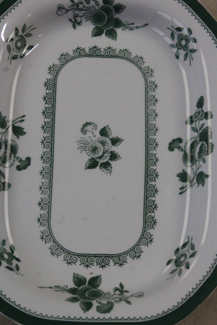 Spode Green Gloucester Dish - Kernow Furniture