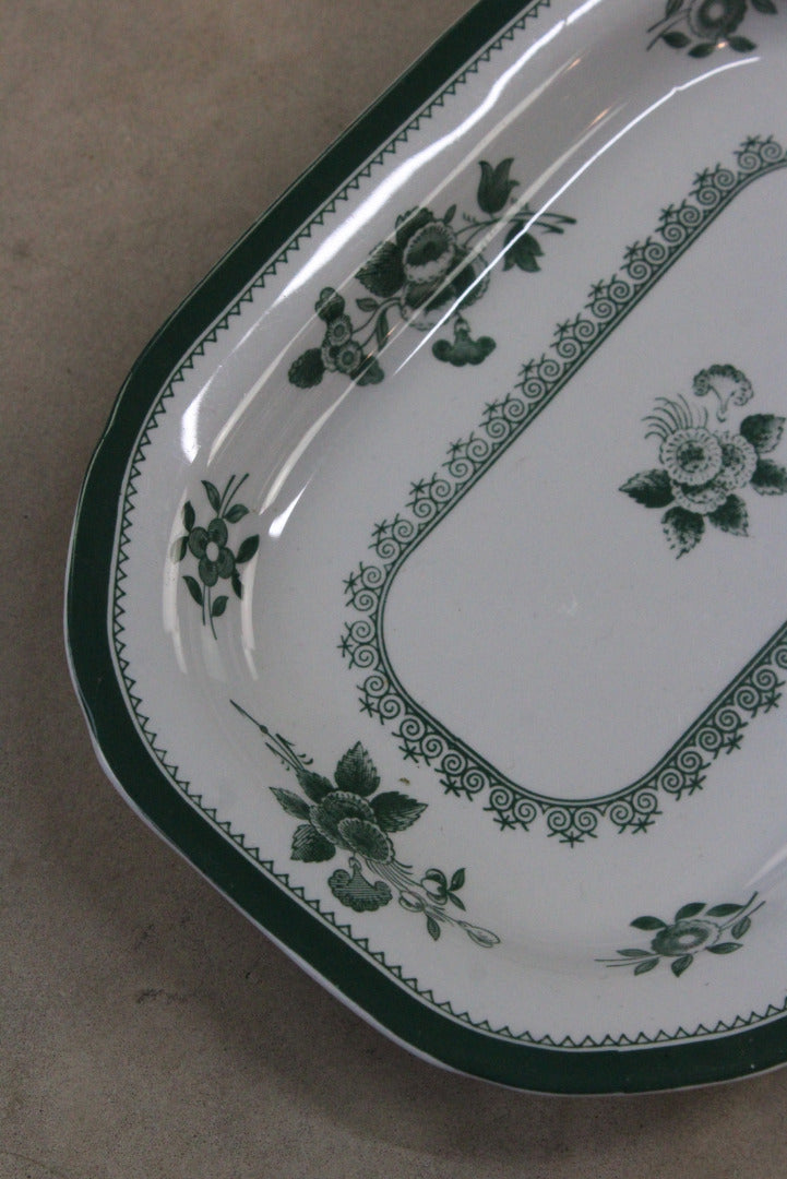 Spode Green Gloucester Dish - Kernow Furniture