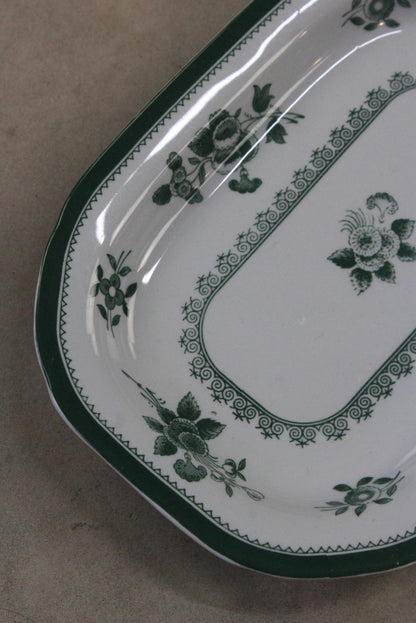 Spode Green Gloucester Dish - Kernow Furniture