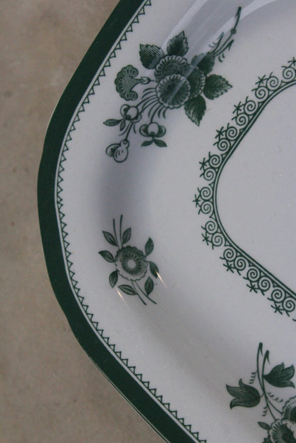 Spode Green Gloucester Dish - Kernow Furniture