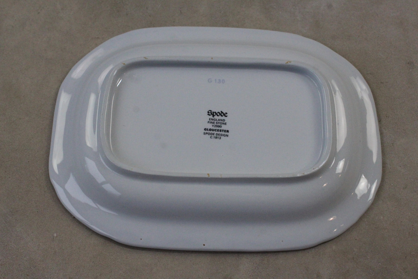 Spode Green Gloucester Dish - Kernow Furniture