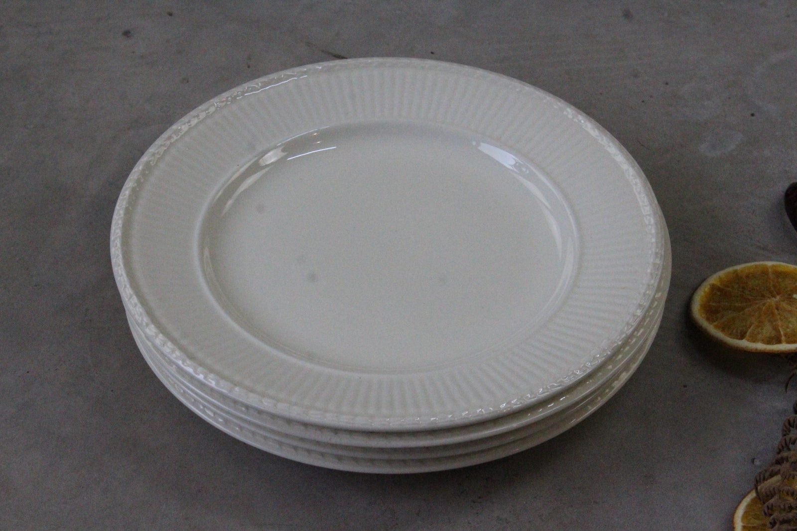 4 Wedgwood Breakfast Salad Plates - Kernow Furniture