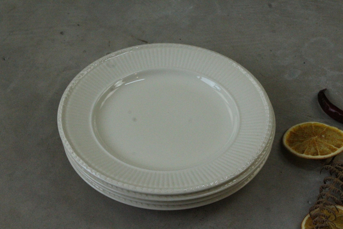 4 Wedgwood Breakfast Salad Plates - Kernow Furniture