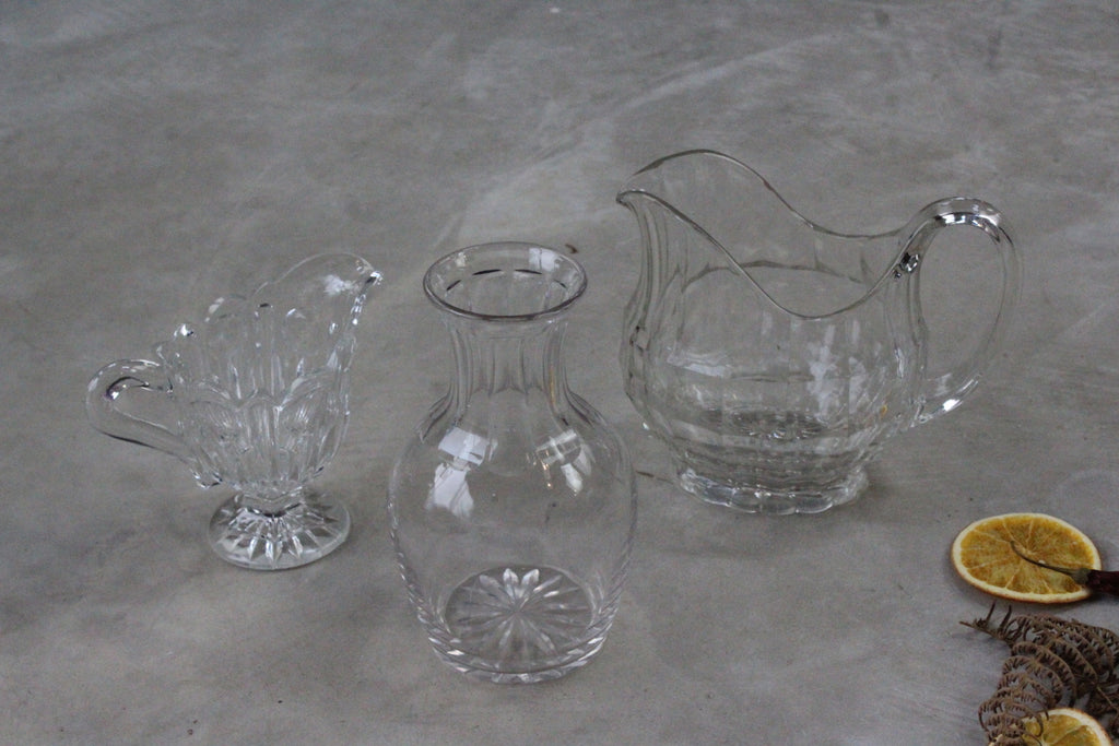 Glass Jugs & Carafe - Kernow Furniture