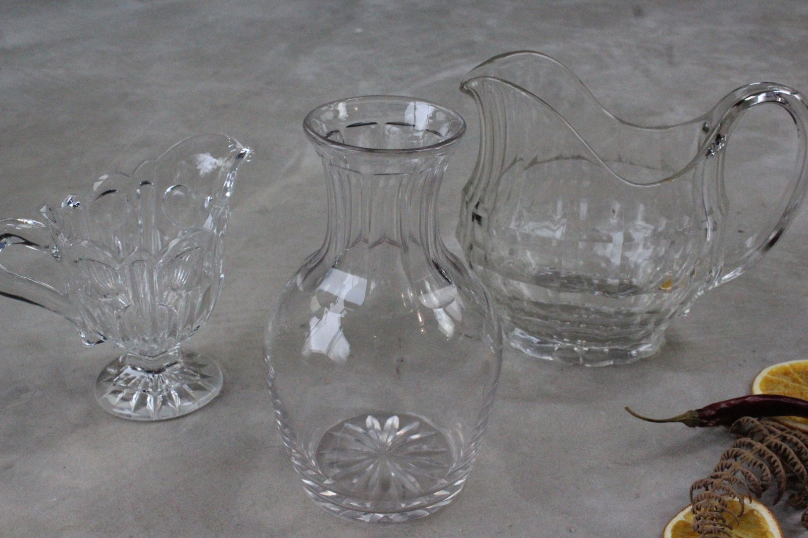 Glass Jugs & Carafe - Kernow Furniture