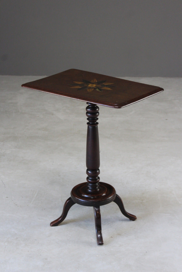 Antique Parquetry Wine Table - Kernow Furniture