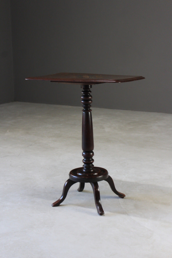 Antique Parquetry Wine Table - Kernow Furniture