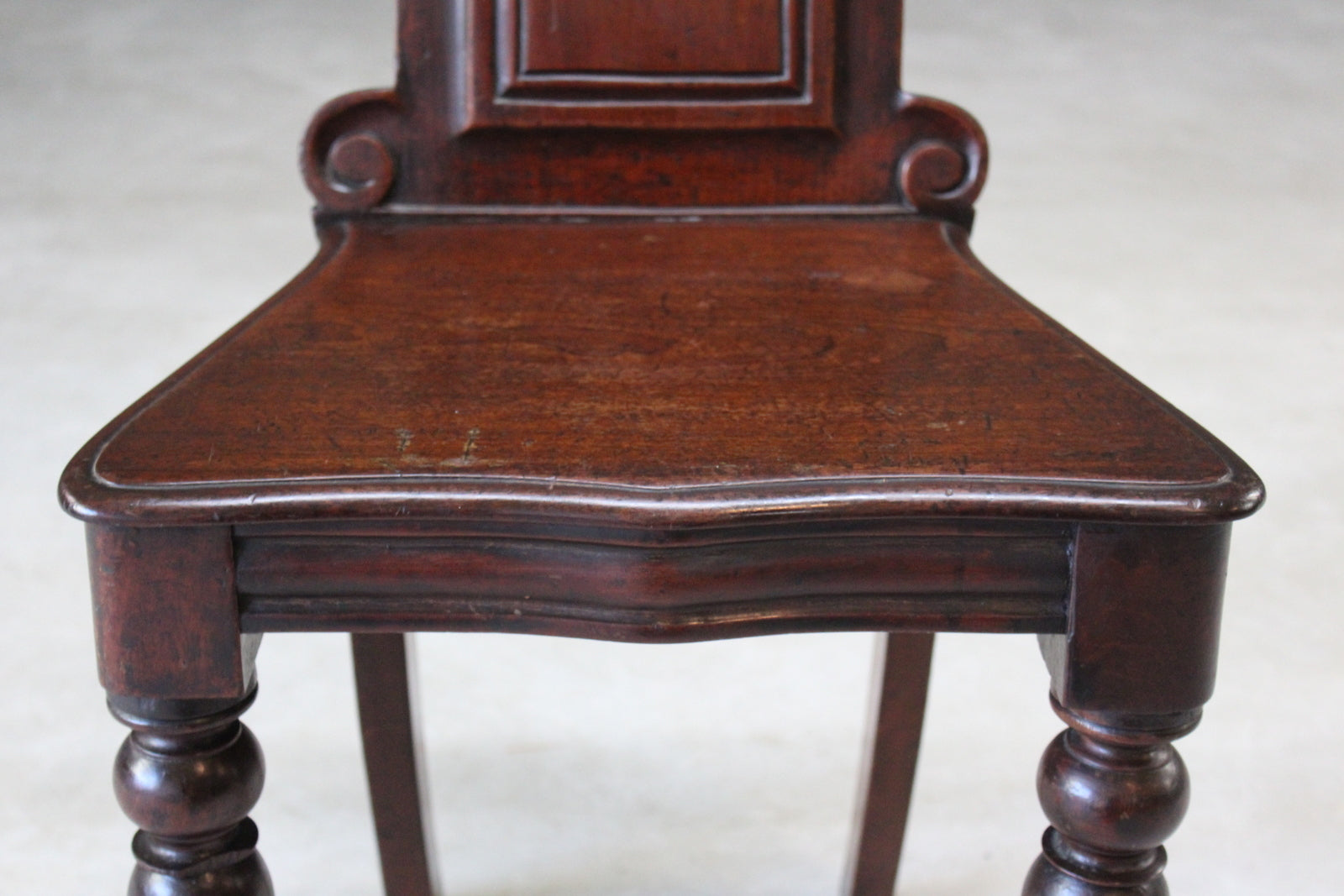 Antique Victorian Hall Chair - Kernow Furniture