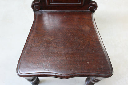 Antique Victorian Hall Chair - Kernow Furniture