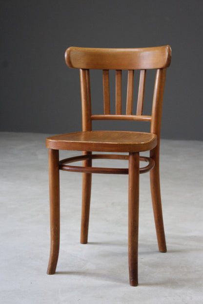 Single Vintage Bentwood Dining Chair - Kernow Furniture
